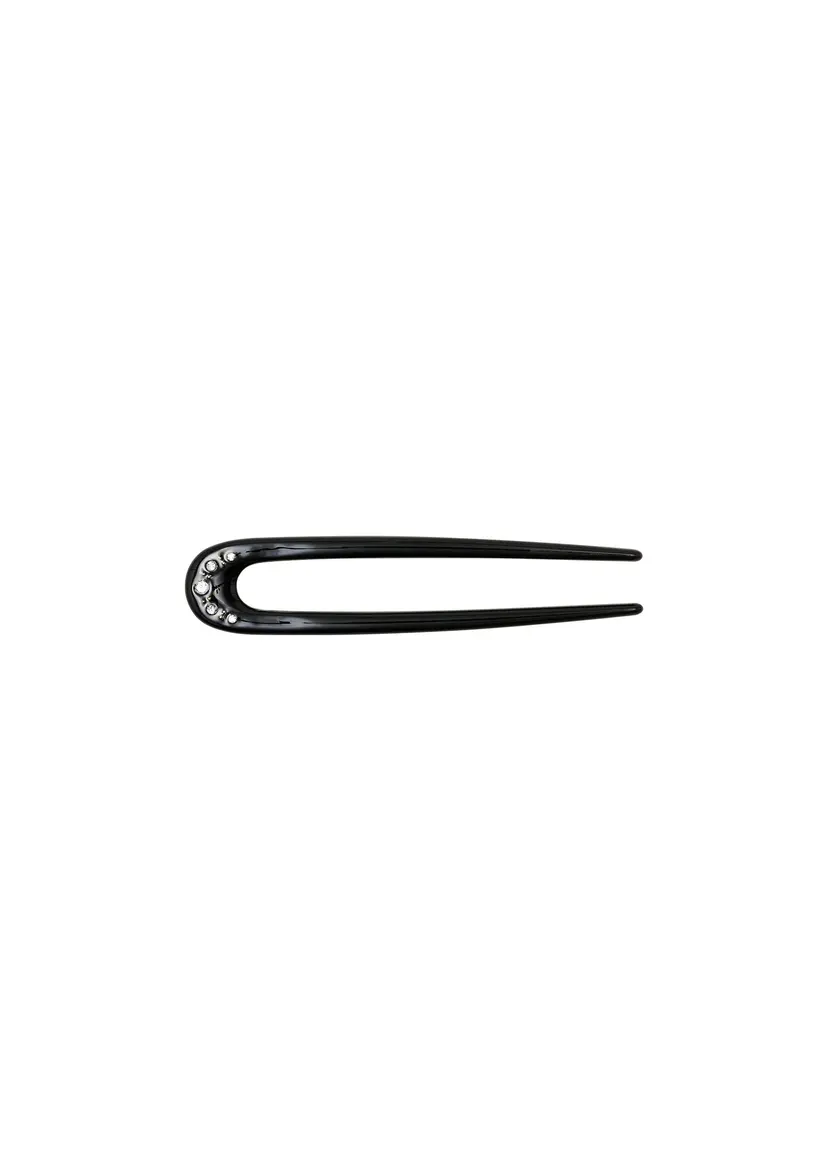 Pico Copenhagen Sunny Crystal Hair Pin Black