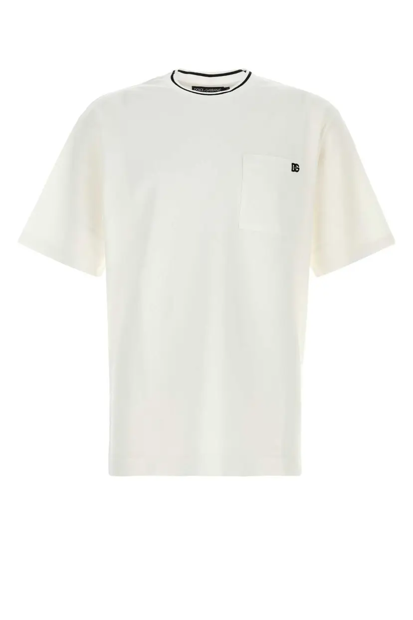 Dolce & Gabbana Dolce & Gabbana T-skjorter – Hvit
