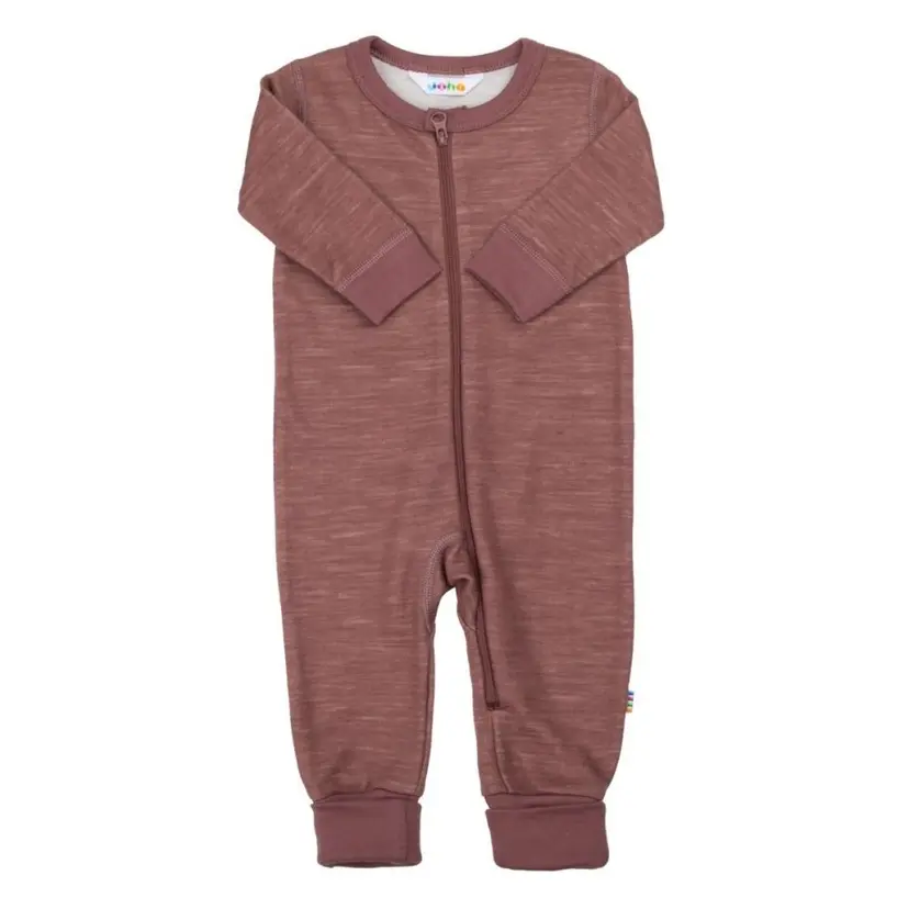 Joha Joha - Heldress 2i1 fot Ull og Bambus Mørk Rose