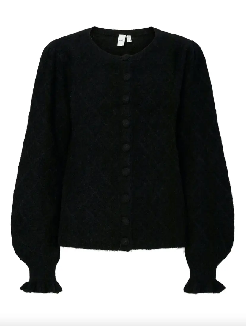 Y.A.S Yasthelma LS Wool Blend Knit Cardigan