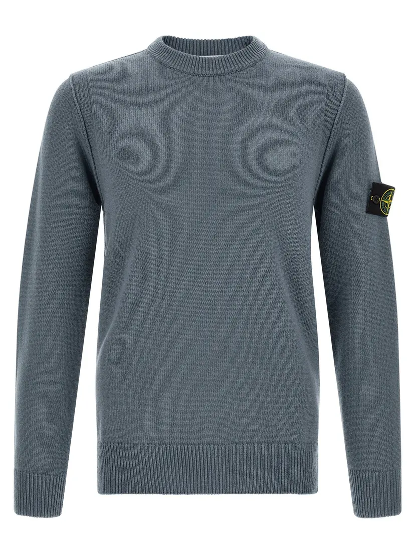 Stone Island Stone Island Strikkegensere – Blå