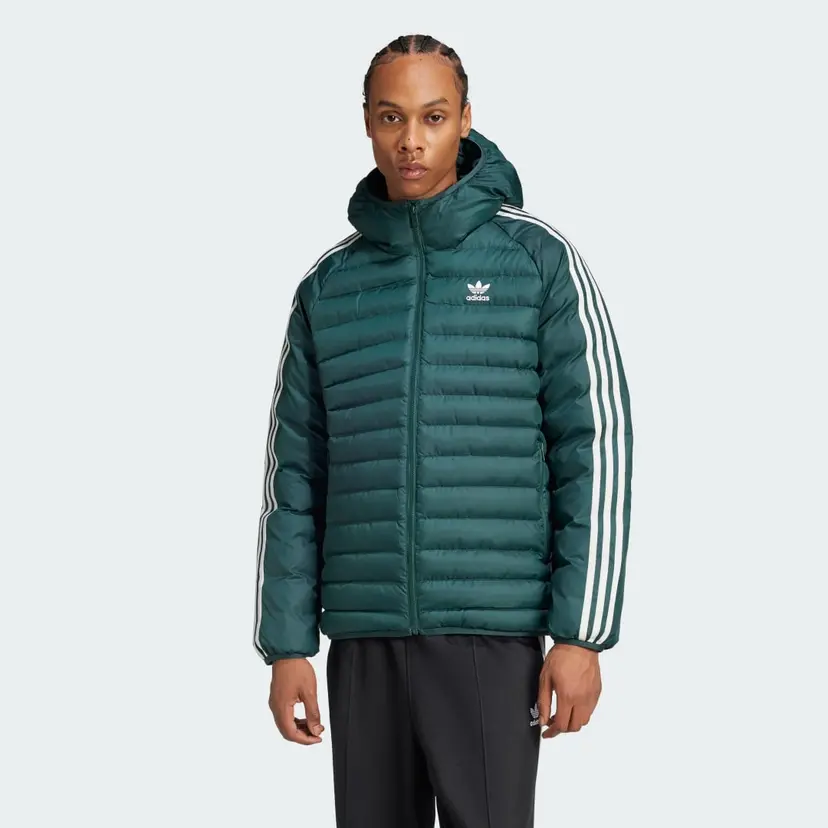 Adidas Synthetic Hooded Jacket