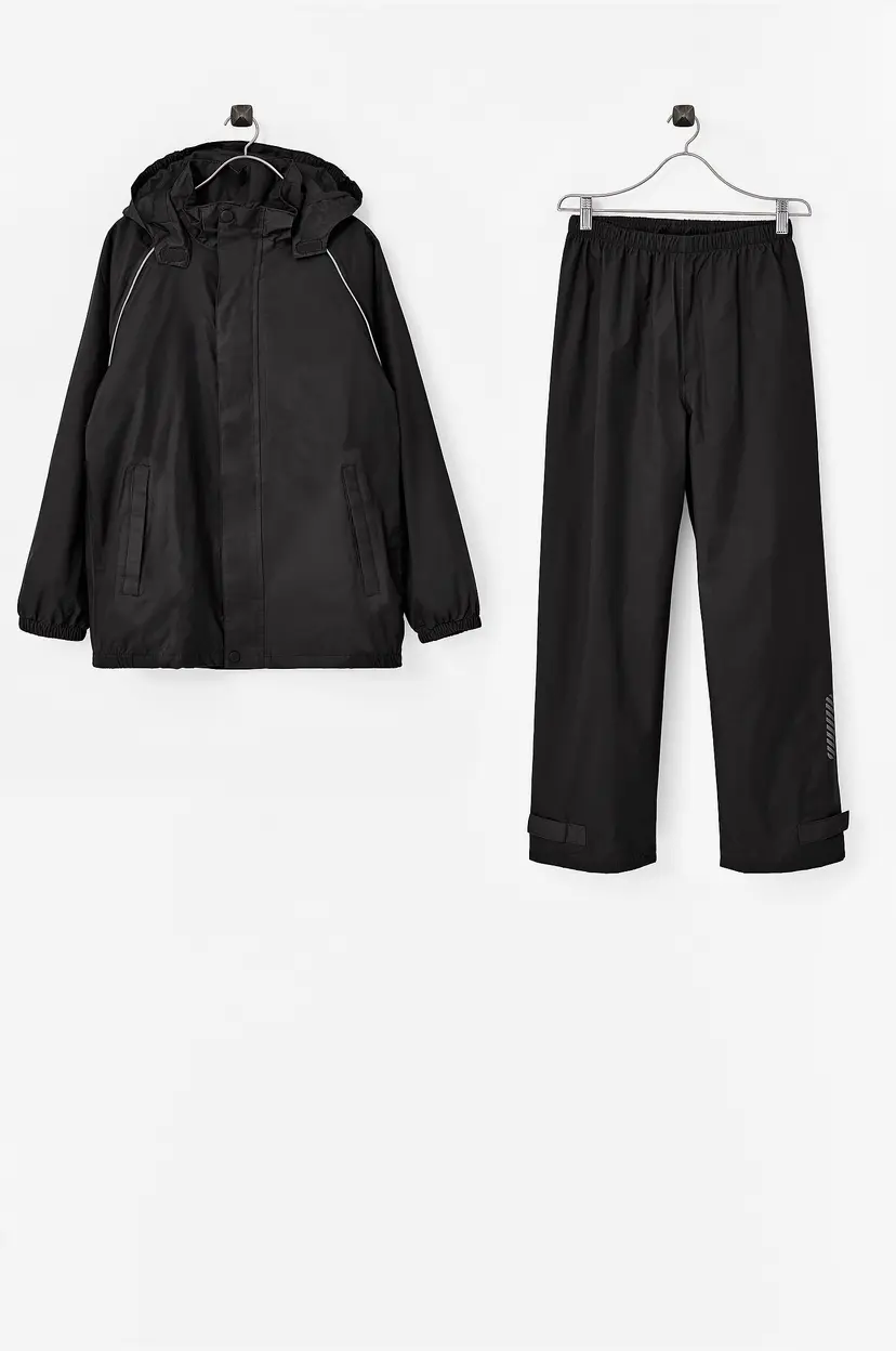 Ellos Collection Regnsett Panama - Svart
