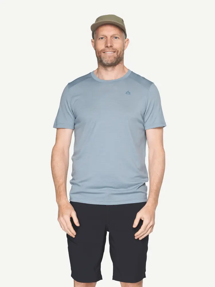 Devold Devold - Premium T-skjorte Herre - Large - Blå