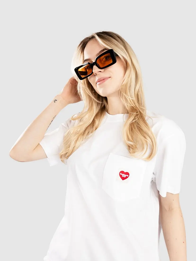 Carhartt Wip Carhartt WIP Pocket Heart T-skjorte hvit