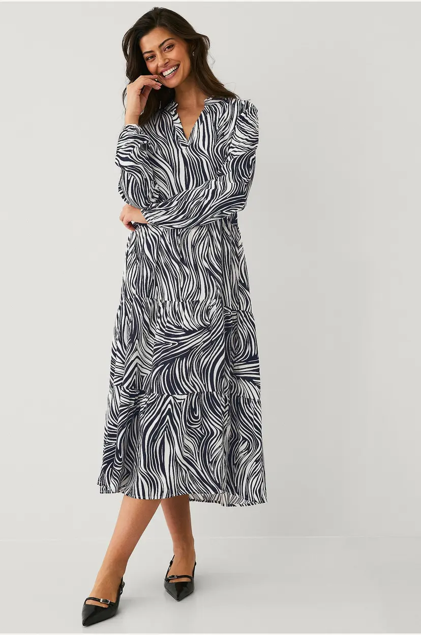 Saint Tropez Kjole EdaSZ Maxi Dress - Blå