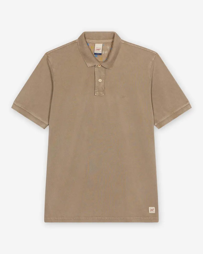 Bob BOB BLISS Taupe Polo shirt