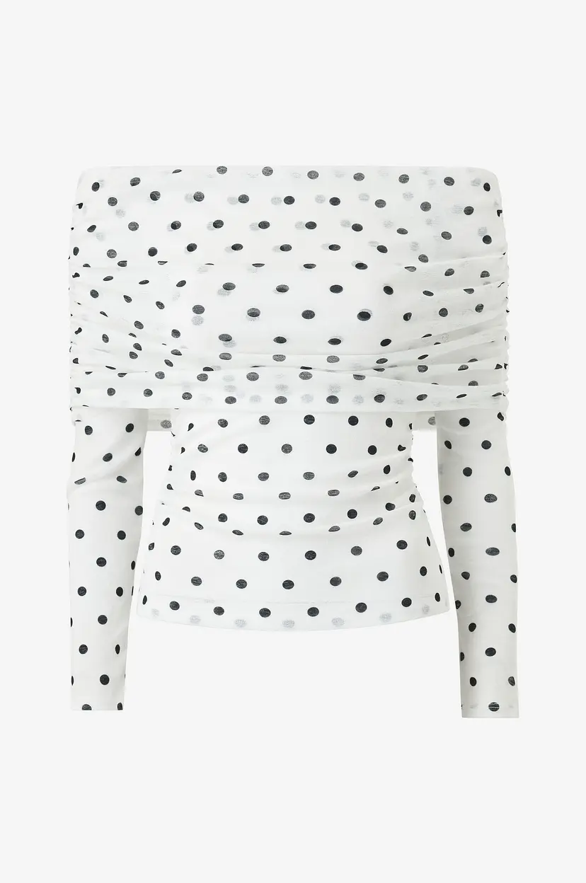 Mango Topp Nevado - Hvit