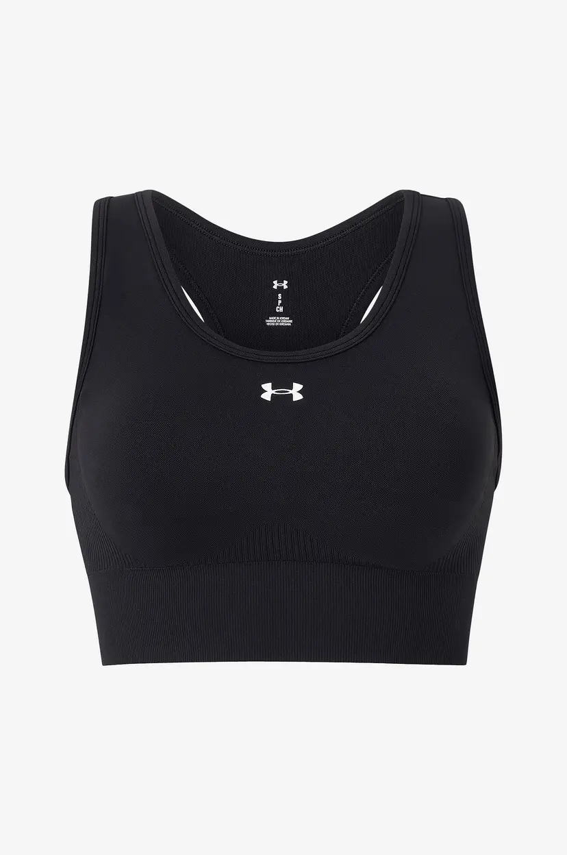 Under Armour Sports-BH Vanish Seamless Mid Bra - Svart