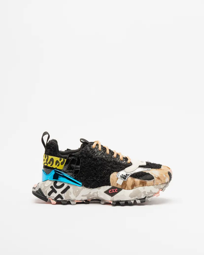 Exé Exé 134-209P Black Sneakers