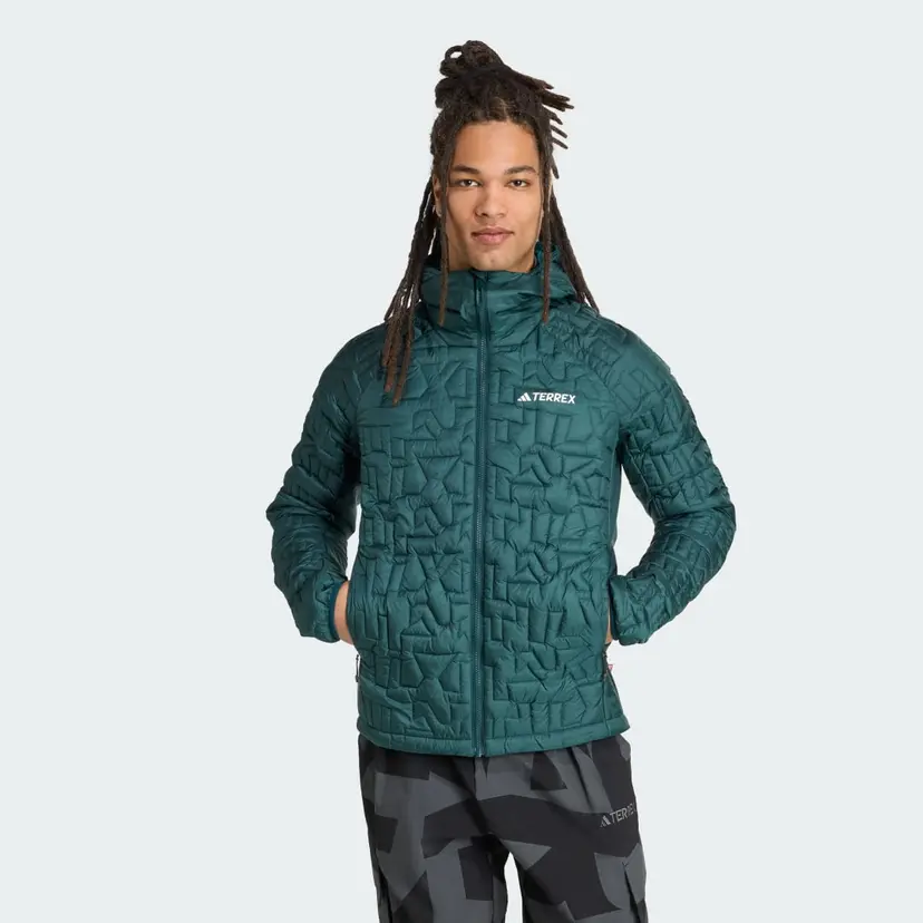 Adidas Terrex Xperior PrimaLoft Loose Fill Insulated Hooded Jakke