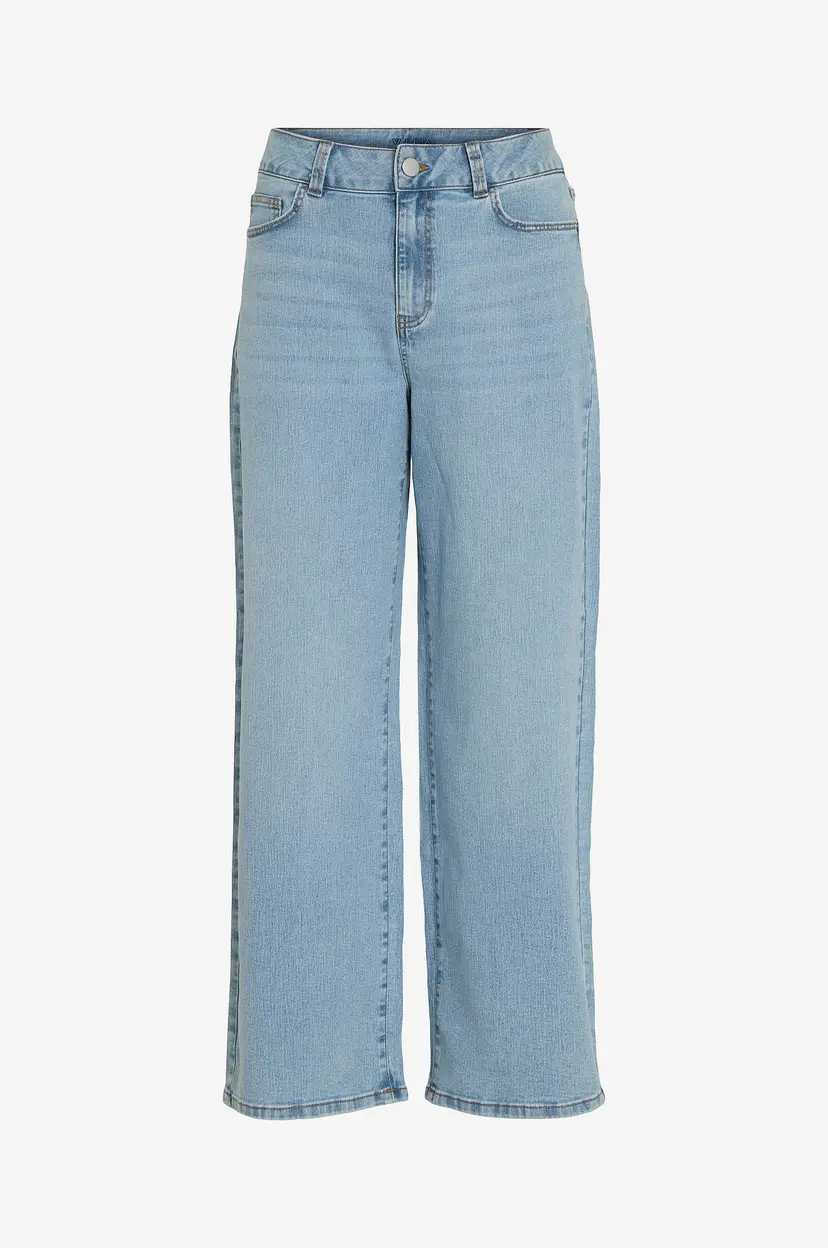 Vila Jeans viEmma HW Wide Jeans - Blå
