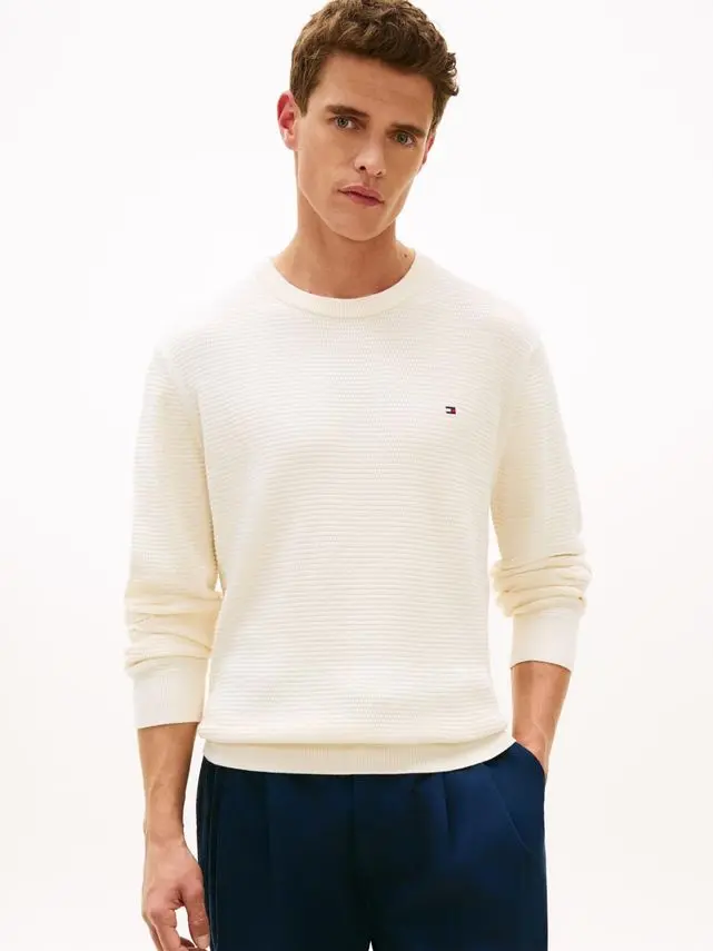 Tommy Hilfiger SEASONAL STRUCTURE CREW NECK