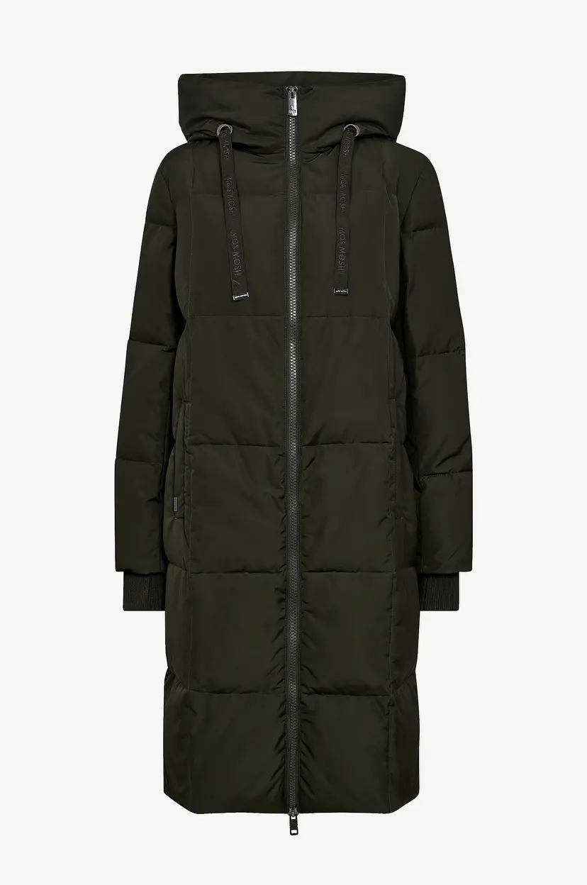 Mos Mosh Dunfrakk mmNova Square Down Coat - Grønn
