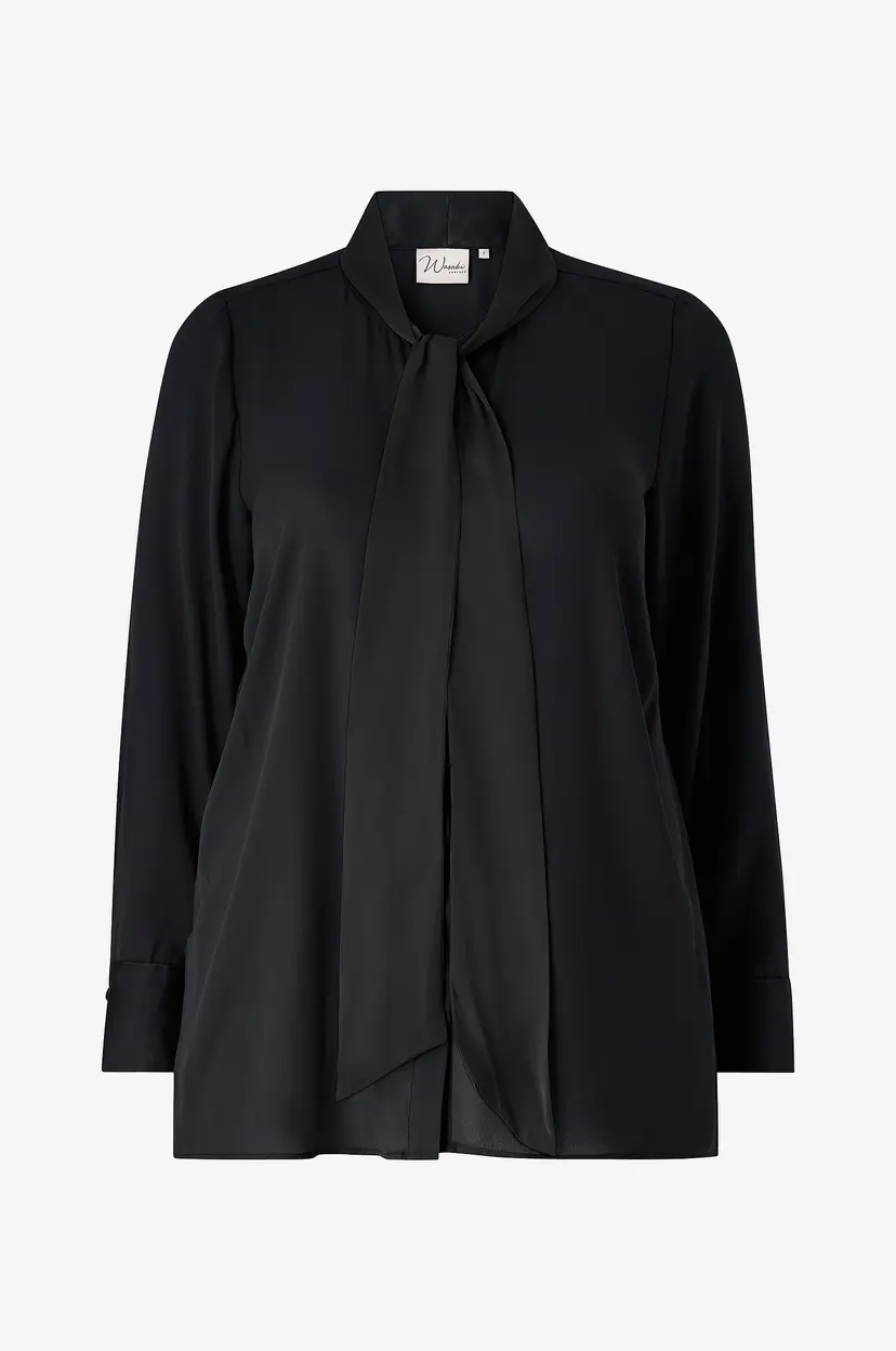 Wasabiconcept Bluse Wa-therese 8 - Svart