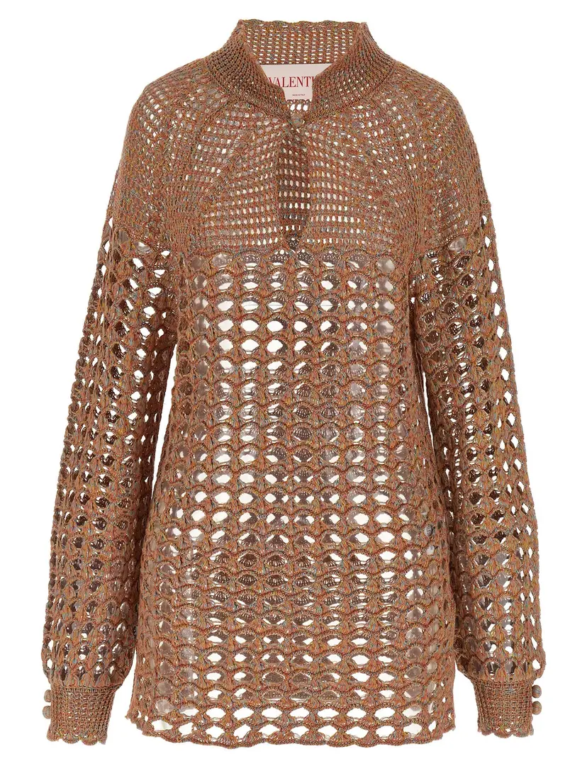Valentino Garavani Valentino Garavani Strikkegensere – Beige