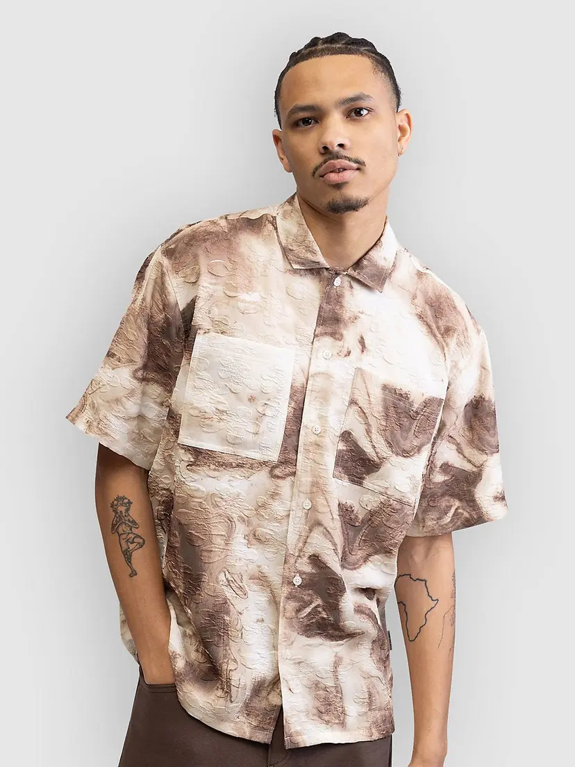 Redefined Rebel Redefined Rebel Ace Skjorte brun