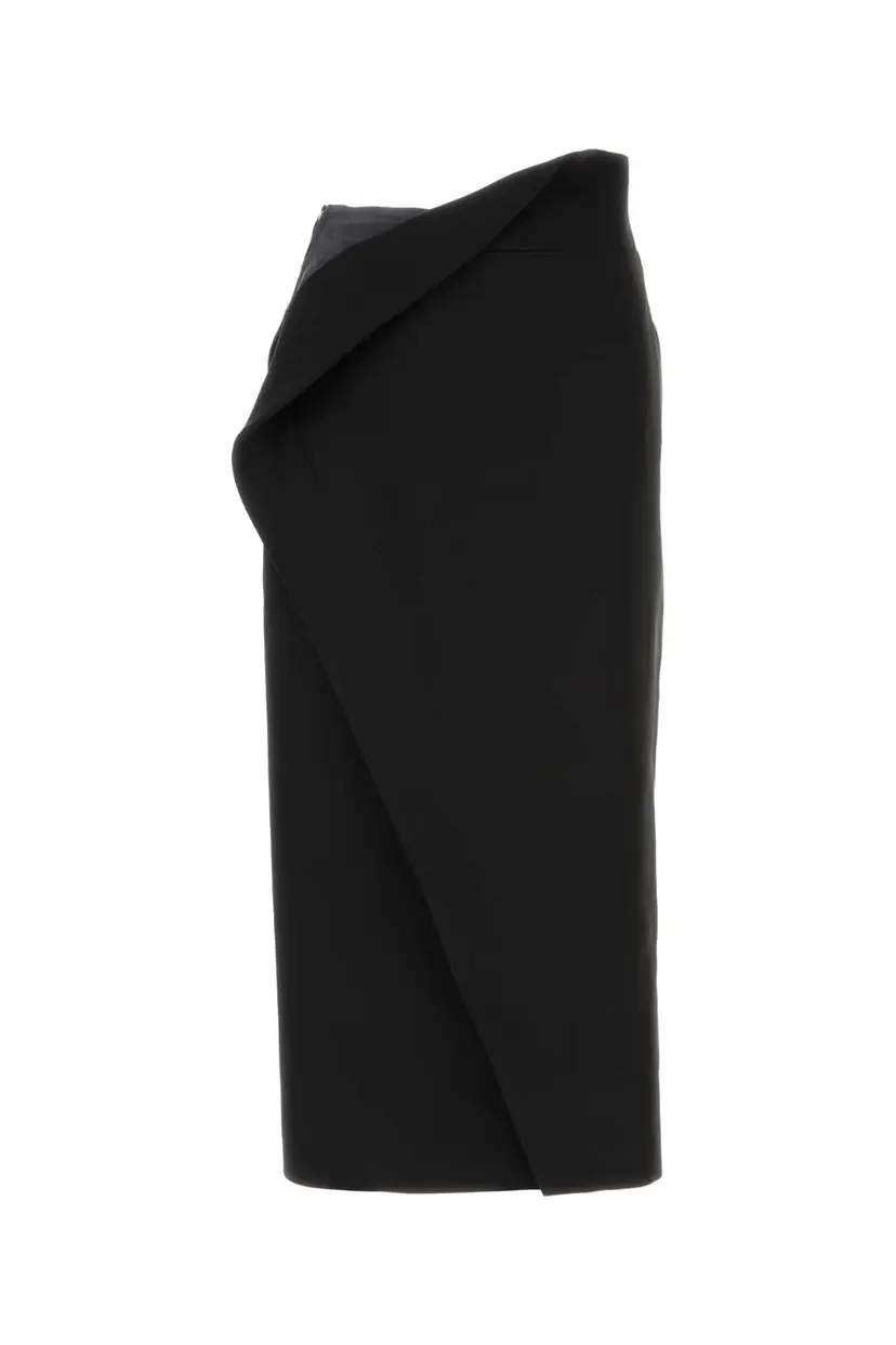 Jil Sander Jil Sander Midiskjørt – Svart