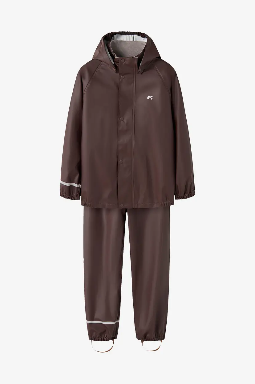 NAME IT Regnsett nknDry10 Rain Set FO - Brun