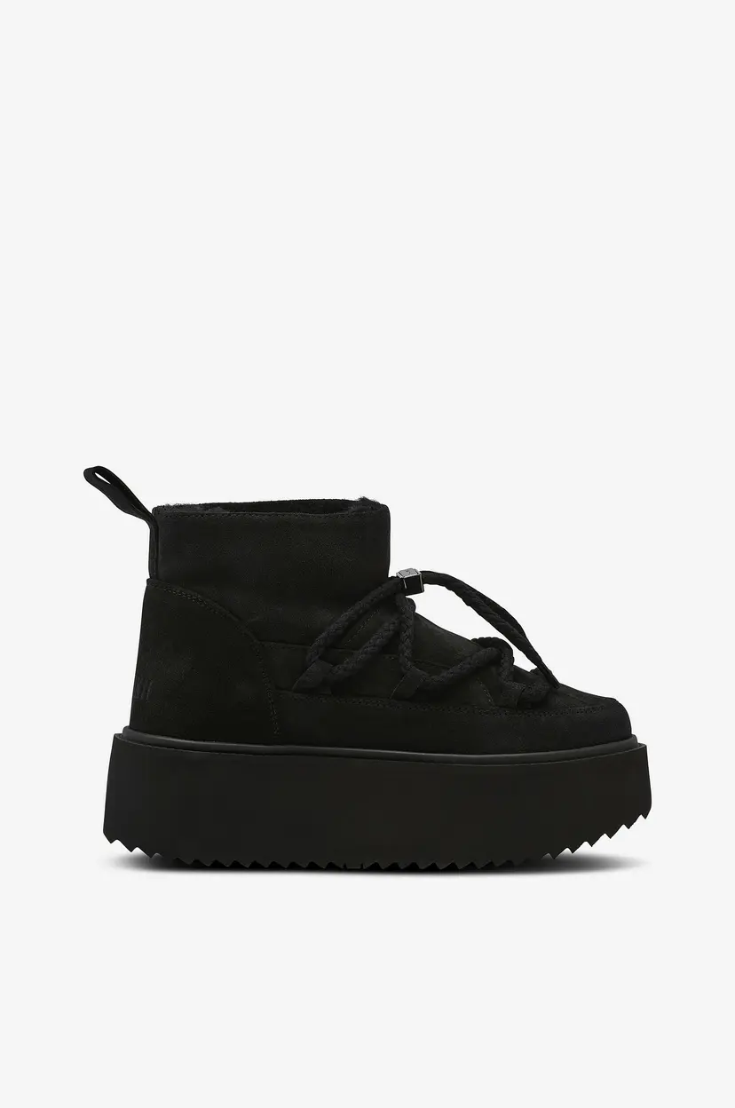 Inuikii Joggesko Classic Low Platform - Svart