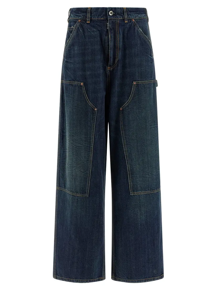 Maison Margiela Maison Margiela Wide leg – Blå