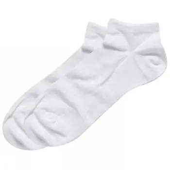 Dovre Dovre Strømper 2P Cotton Sneaker Sock Hvit Str 40/45 Herre