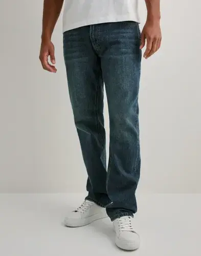 Woodbird Woodbird WBJay Koi Jeans Loose fit jeans Blå