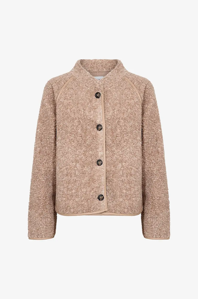 Levete Room Teddyjakke lrPernille 1 - Beige