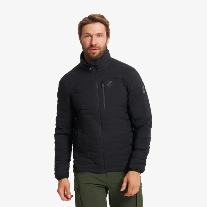 RevolutionRace Flex Stretch Down Jacket Herre Black