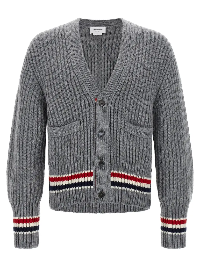 Thom Browne Thom Browne Strikkegensere – Grå