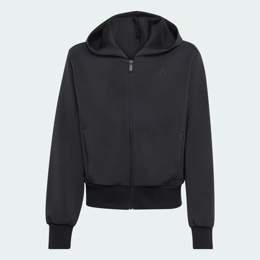 Adidas ADIDAS GIRLS FULL ZIP HOODIE Treningsoverdel