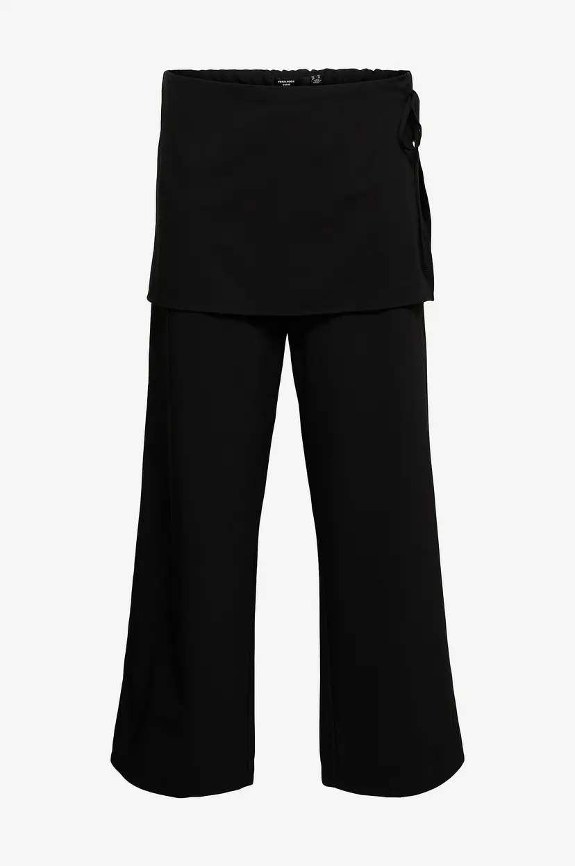 Vero Moda Curve Bukser Vmcinga Mw Skirt Pants Wvn Cur - Svart