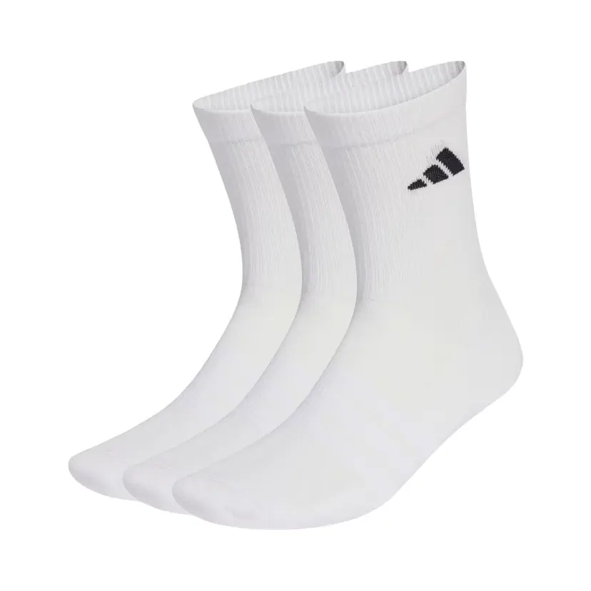 Adidas Adidas Essential Crew Strømper (3-pak, White) - 37-39