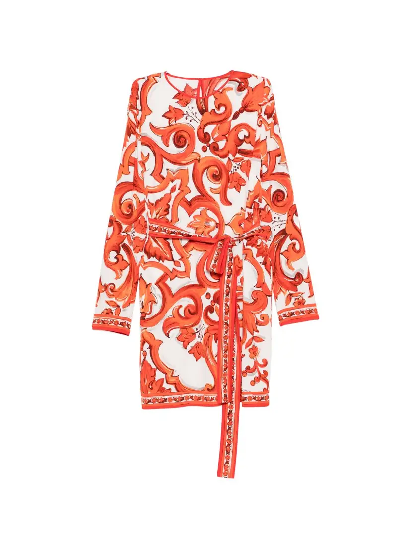 Dolce & Gabbana Dolce & Gabbana Midikjoler – Oransje