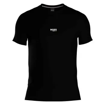 BOSS BOSS Classic T ShirtRN Slim Fit Svart bomull Medium Herre