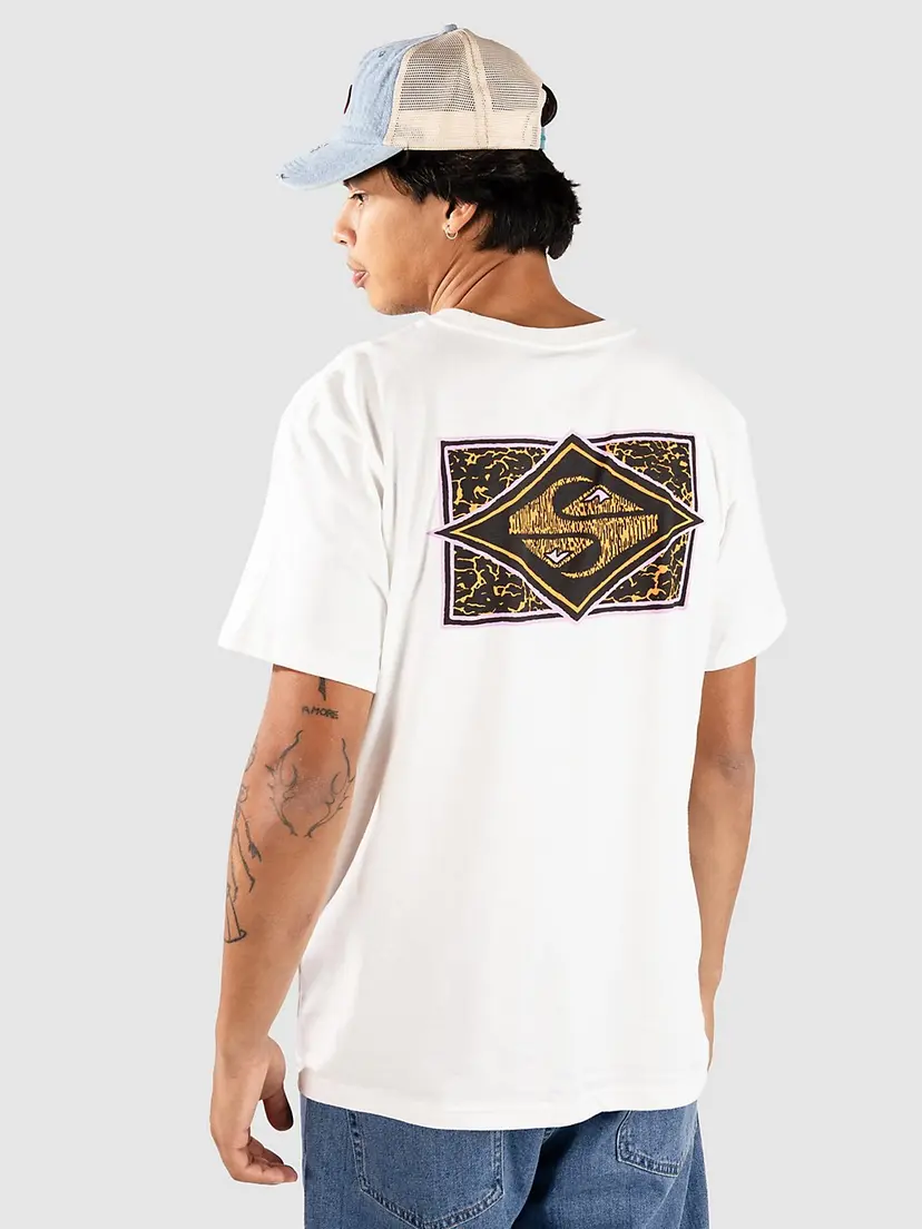 Quiksilver Quiksilver Evo Youth Crisis T-skjorte hvit