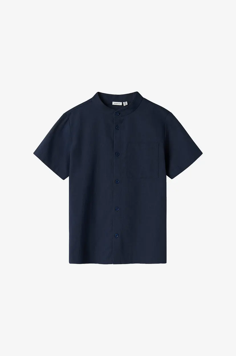 NAME IT Skjorte nkmFalinnen SS Shirt - Blå