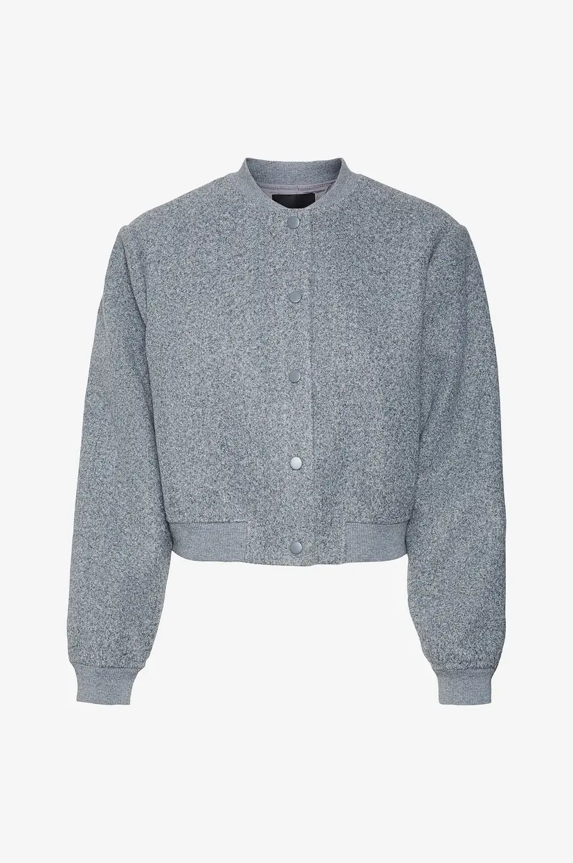 Vero Moda Jakke vmChloe LS Short Bomber Jacket - Grå