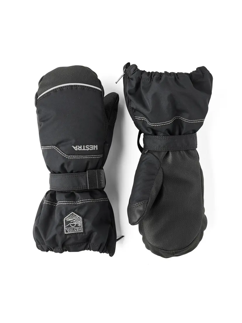 Hestra Vintervotter «Baby Zip» Black/Black