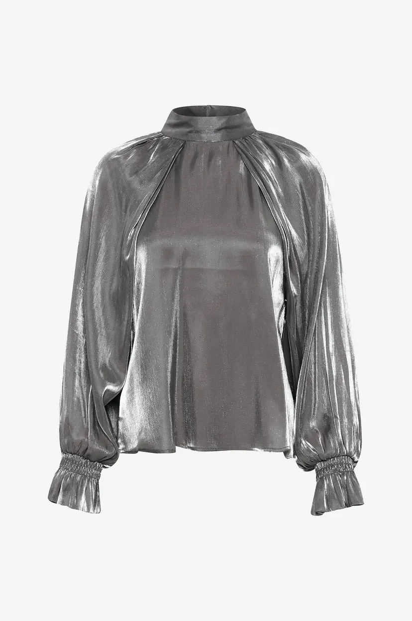 Karen By Simonsen Bluse kbSacha Lotta  Blouse - Grå