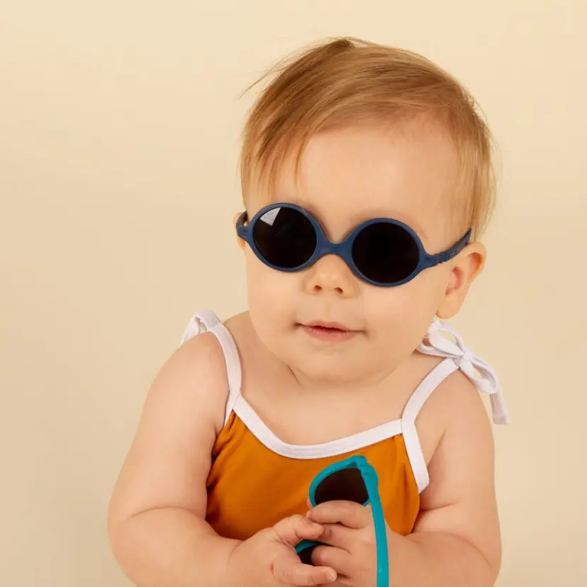 Ki ET LA Ki ET LA - Solbriller Baby Diabola 2.0 Denim Blue