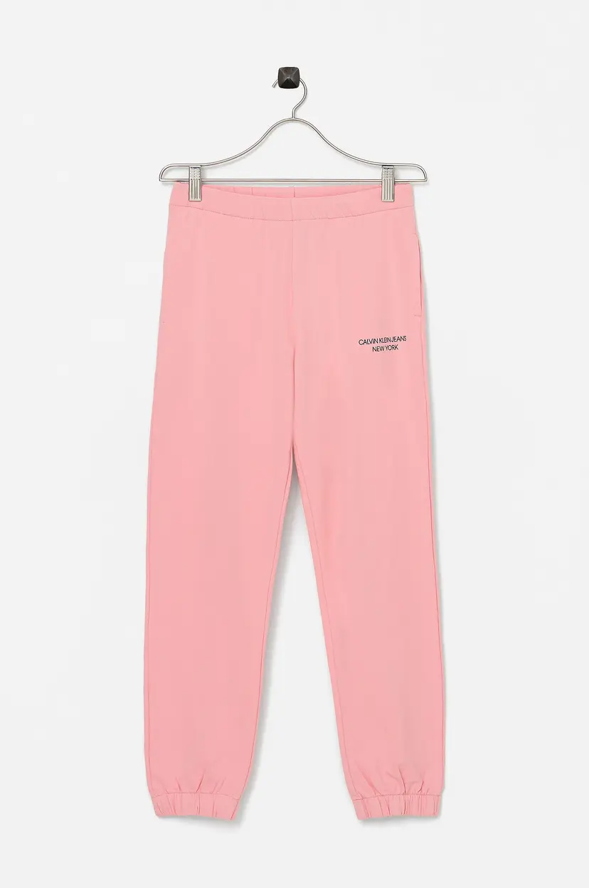 Calvin Klein Sweatbukse Mini Monogram Sweatpants - Rosa