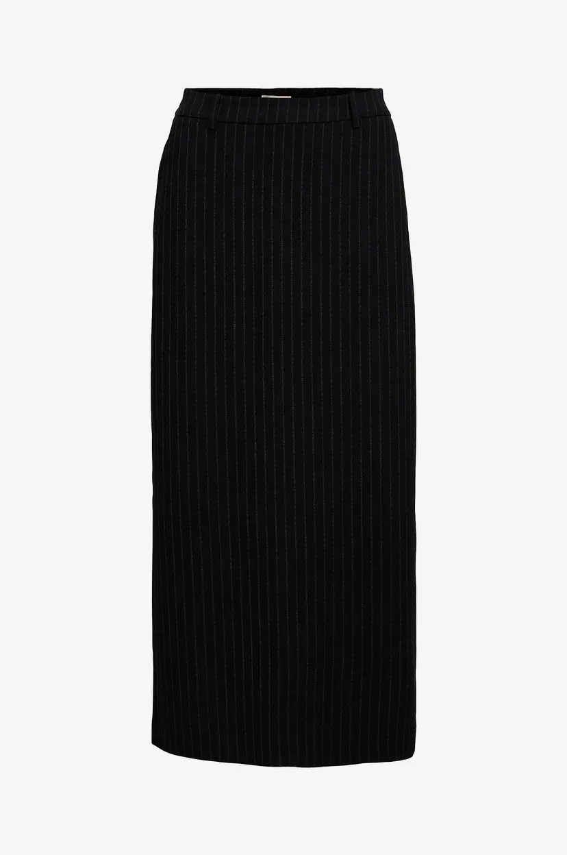 Object Collectors Item Maxi skjørt objLisa MW Long Skirt - Svart