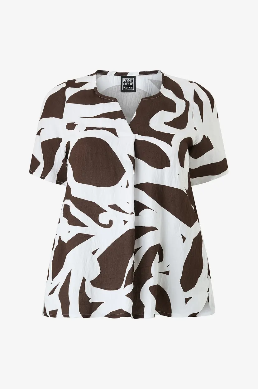 Pont Neuf Bluse pnMoude - Brun