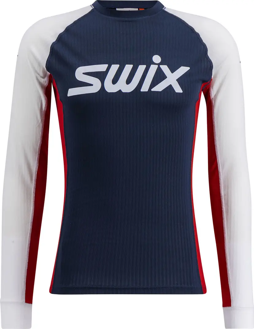 swix Swix Men's RaceX Classic Long Sleeve Dark Navy/Bright White