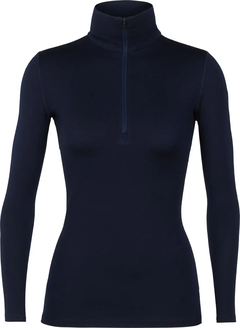 Icebreaker Icebreaker Women's 260 Tech Longsleeve Half Zip Midnight Navy