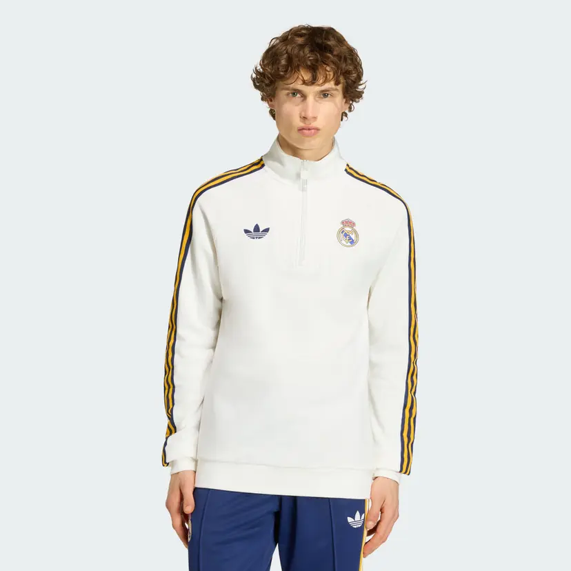 Adidas Real Madrid Originals Half Zip Overdel