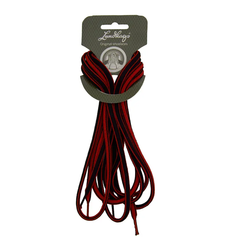 Lundhags Lundhags Shoe Laces 150 cm Black/Red