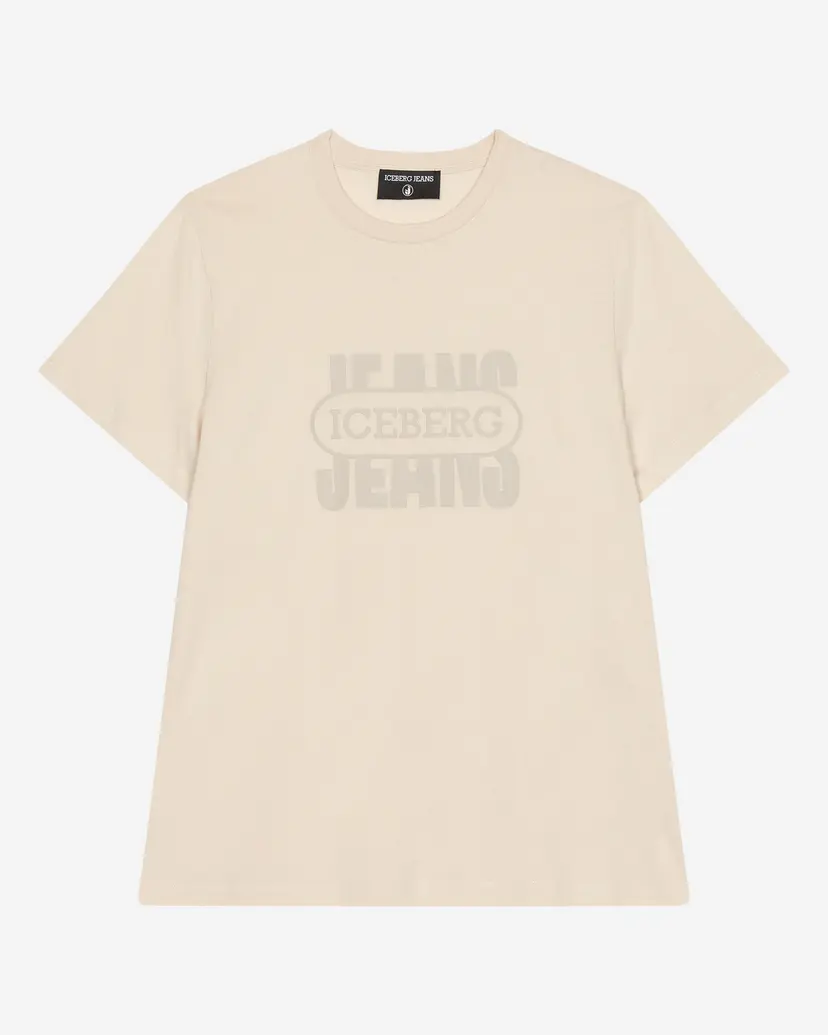 Iceberg Jeans Iceberg Jeans F026-P400 Beige T-shirt