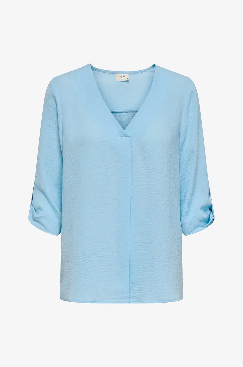 JDY Bluse jdyDivya 3/4 Top Wvn - Blå